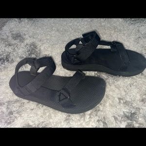 Womens Black Midform Teva